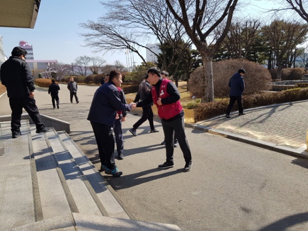 조합원 새해인사 및 현장순회_190209